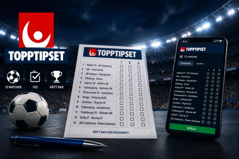Topptipset-tips – så analyserar du matcherna och bygger ditt system
