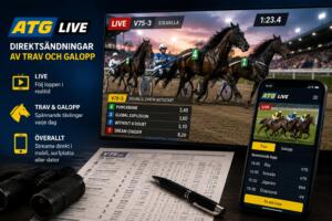 ATG Live – så fungerar direktsändningarna av trav och galopp